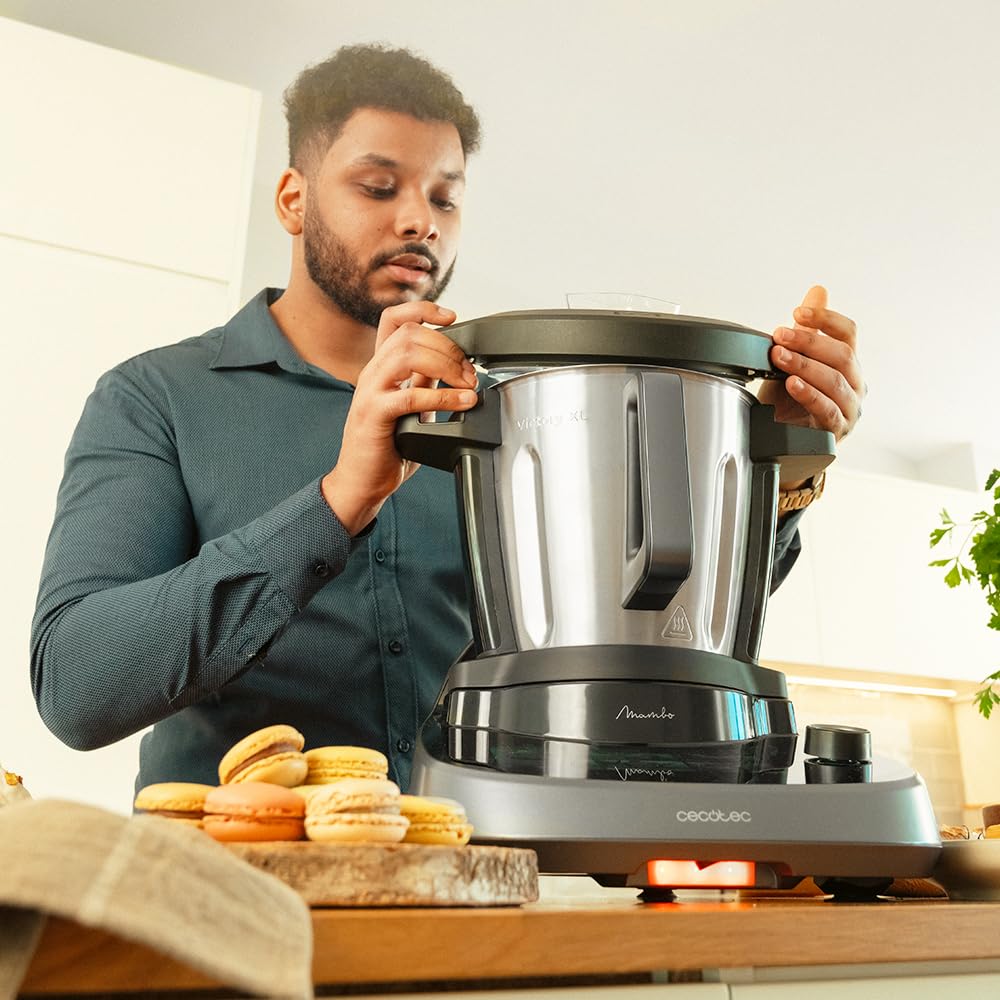 Cecotec Mambo Cooking Victory – Robot de Cocina Multifunción 1700W, 45 Funciones, 4.5L