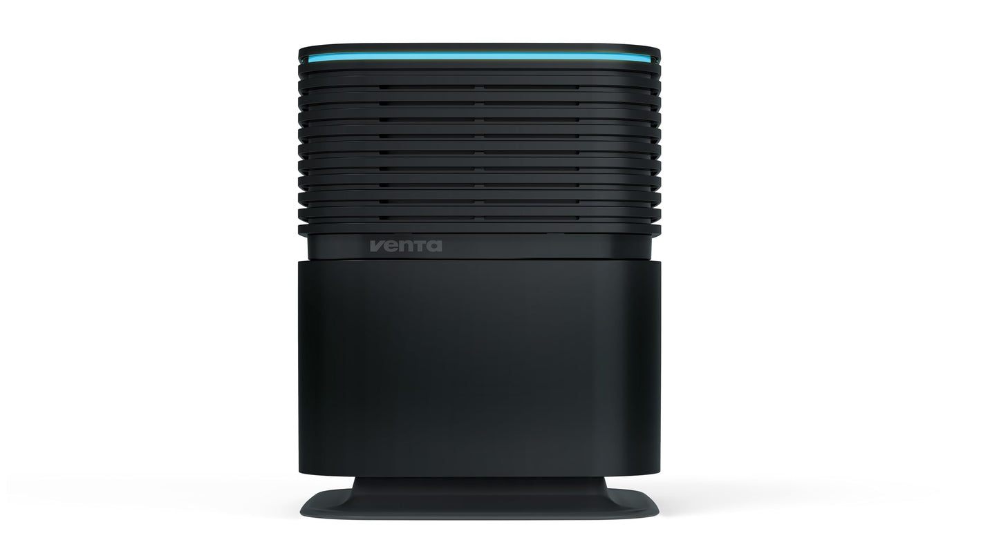 Venta Luftbefeuchter AH735, leise 24 dB(A), energieeffizient 5 Watt, hygienische Kaltverdunstung ohne Filter, 490 ml/h, 6 l-Tank, bis 70 m²/175 m³, App- und Sprachsteuerung