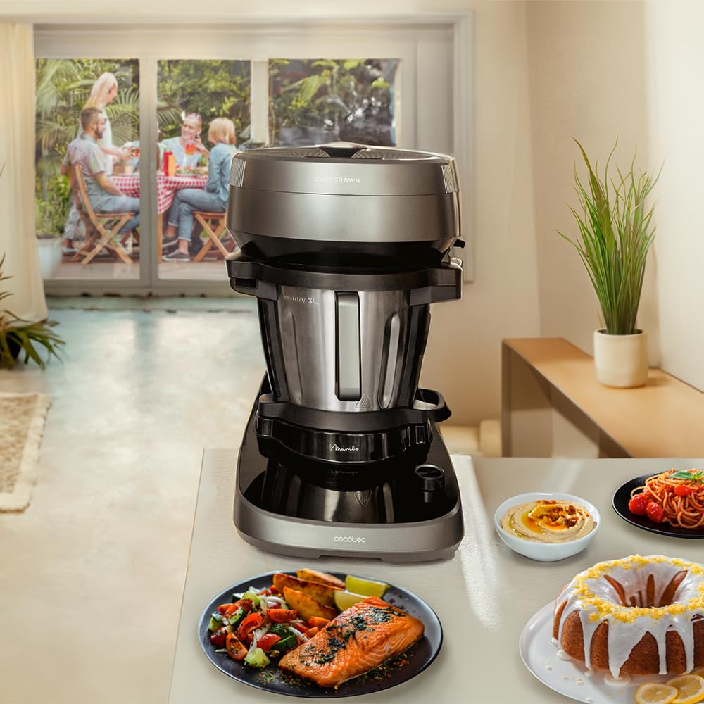 Cecotec Mambo Cooking Victory – Robot de Cocina Multifunción 1700W, 45 Funciones, 4.5L