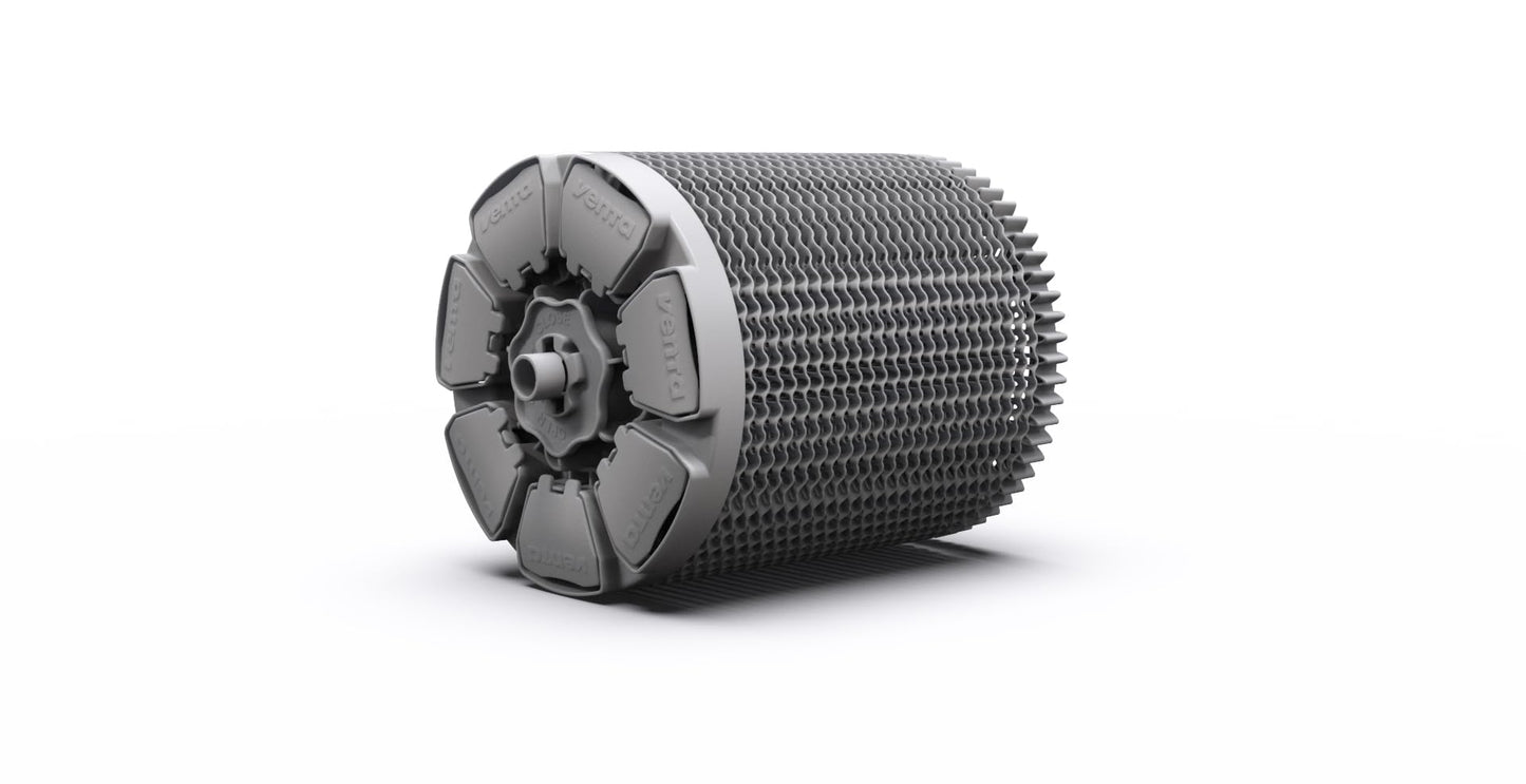 Venta Luftbefeuchter AH735, leise 24 dB(A), energieeffizient 5 Watt, hygienische Kaltverdunstung ohne Filter, 490 ml/h, 6 l-Tank, bis 70 m²/175 m³, App- und Sprachsteuerung