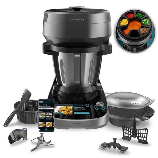 Cecotec Mambo Cooking Victory – Robot de Cocina Multifunción 1700W, 45 Funciones, 4.5L
