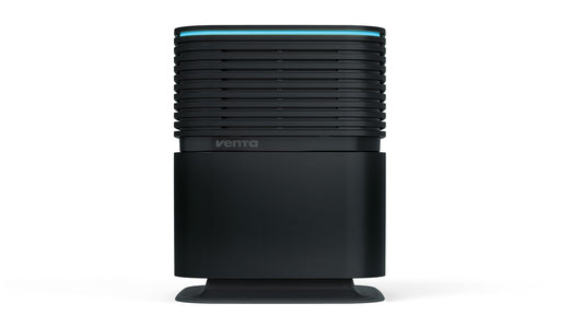 Venta Luftbefeuchter AH735, leise 24 dB(A), energieeffizient 5 Watt, hygienische Kaltverdunstung ohne Filter, 490 ml/h, 6 l-Tank, bis 70 m²/175 m³, App- und Sprachsteuerung